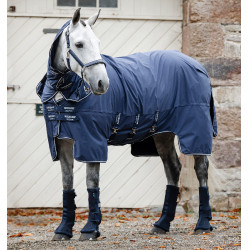 Proteções de trabalho Horseware Marinho / marinho e prateado Azul-marinho Proteções de trabalho Horseware Marinho / marinho e prateado Azul-marinho