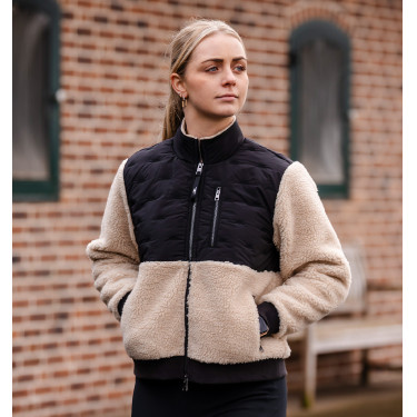 Polar Horseware AA Lorenza zip mulher Areia / preto Amarelo