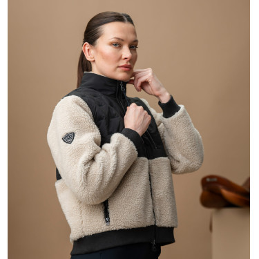 Polar Horseware AA Lorenza zip mulher Areia / preto Amarelo