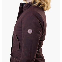 Casaco equestre feminino encerado Horseware Newmarket Casaco equestre feminino encerado Horseware Newmarket