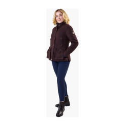 Casaco equestre feminino encerado Horseware Newmarket Casaco equestre feminino encerado Horseware Newmarket