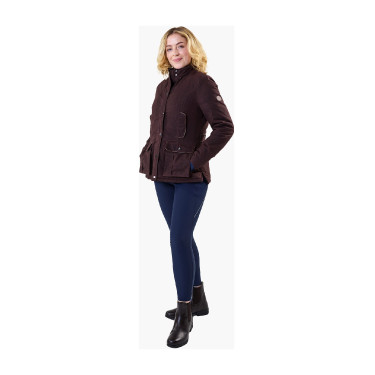 Casaco equestre feminino encerado Horseware Newmarket Casaco equestre feminino encerado Horseware Newmarket
