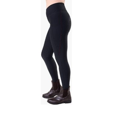 Legging Optifit inverno Horseware full grip feminino Preto