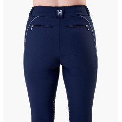 Legging Easefit Hybrid Horseware aderência nos joelhos mulher Marinho Azul-marinho
