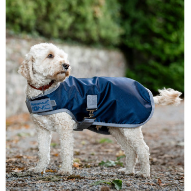 Manta terapêutica para cão Horseware Ionic 50g Azul imperial / prata e marinho