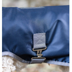 Manta terapêutica para cão Horseware Ionic 50g Azul imperial / prata e marinho