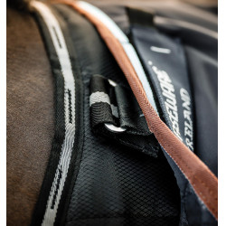 Cobertura de estábulo Easy-Layer Horseware Plus 200 g Preto / preto / prata