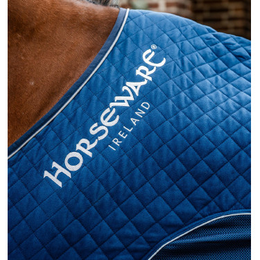 Manta de secagem de transporte Horseware Signature Marinho Azul-marinho