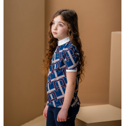 Camisa de concurso infantil equitação AA Lisi Horseware
