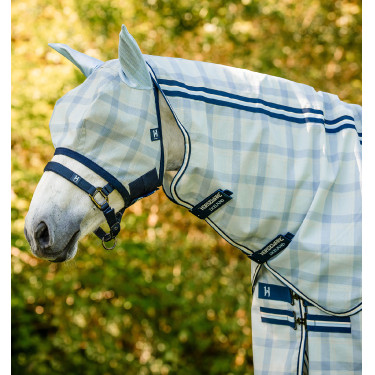 Camisa antimosca para pônei Horseware® Newmarket Marine witney Azul-marinho Camisa antimosca para pônei Horseware® Newmarket Marine witney Azul-marinho