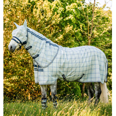 Camisa antimosca para pônei Horseware® Newmarket Marine witney Azul-marinho Camisa antimosca para pônei Horseware® Newmarket Marine witney Azul-marinho