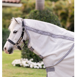 Camisa antimoscas para pônei Amigo® Bug Rug Plus Prata / cinza titânio / prata Camisa antimoscas para pônei Amigo® Bug Rug Plus Prata / cinza titânio / prata