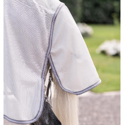 Camisa antimoscas para pônei Amigo® Bug Rug Plus Prata / cinza titânio / prata Camisa antimoscas para pônei Amigo® Bug Rug Plus Prata / cinza titânio / prata