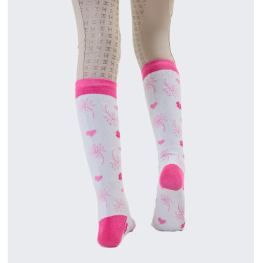 Meias infantis Horseware Rose Horseware Rosa