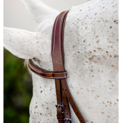 Bridão de equitação pônei Hunter Horseware com rédeas