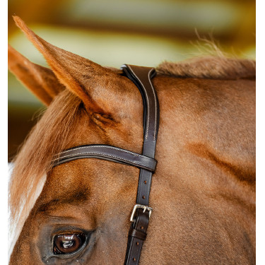 Bridão Horseware Micklem Competition Havana escuro Castanho