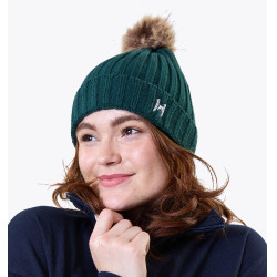 Gorro de equitação Horseware Aura com pompom Gorro de equitação Horseware Aura com pompom
