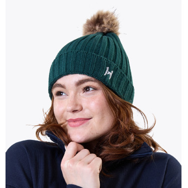 Gorro de equitação Horseware Aura com pompom Gorro de equitação Horseware Aura com pompom