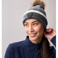 Gorro com pompom Horseware AA Monogram Preto