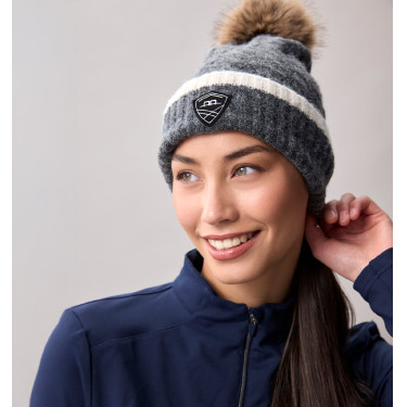 Gorro equestre com pompom Horseware AA Monogram