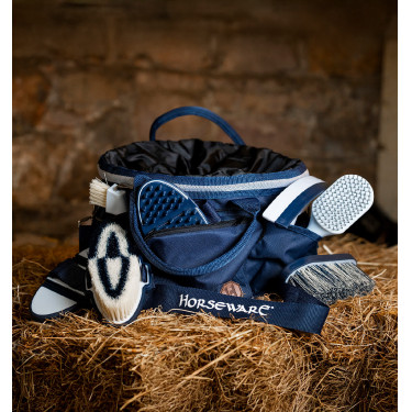 Saco de escovagem Horseware Newmarket Marine witney Azul-marinho