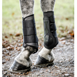 Guêtres de Dressage Horseware® Pro Bamboo Preto / preto