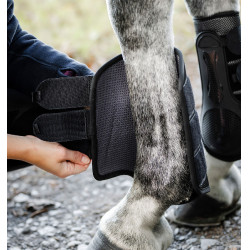 Guêtres de Dressage Horseware® Pro Bamboo Preto / preto