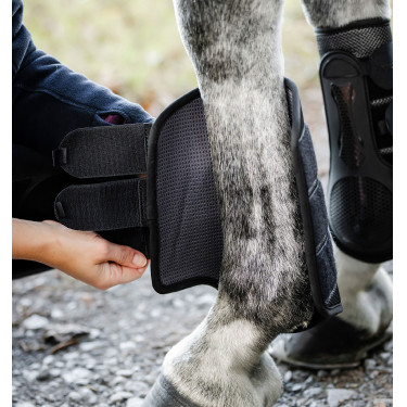 Guêtres de Dressage Horseware® Pro Bamboo Preto / preto