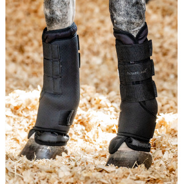 Guetes de estábulo Horseware® Pro Bamboo Preto / preto