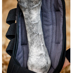 Guetes de estábulo Horseware® Pro Bamboo Preto / preto