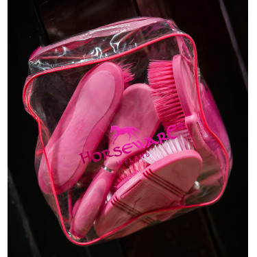 Kit de grooming Horseware Newmarket Rose Witney Rosa