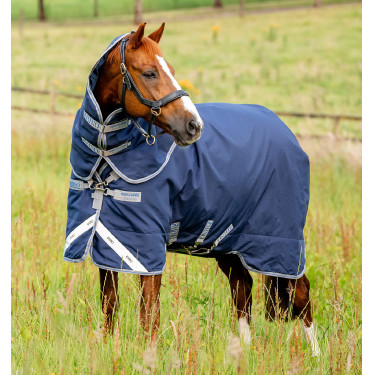 Manta de equitação impermeável Horseware Rhino 100g