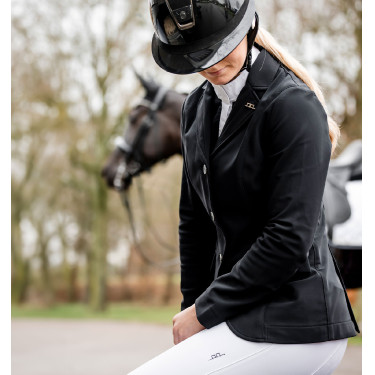 Casaco de competição Horseware AA Platinium Motion Flex Pro Preto Casaco de competição Horseware AA Platinium Motion Flex Pro Preto