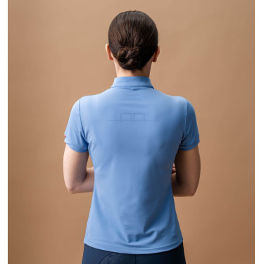 Polo Horseware AA Tech Quarter Gia Azul siciliano Polo Horseware AA Tech Quarter Gia Azul siciliano