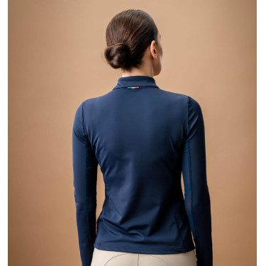 Camisa Polo Horseware AA Sofia Sunshirt Marinho Azul-marinho