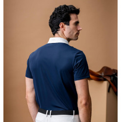 Polo de competição Horseware AA Gabrio Marinho Azul-marinho