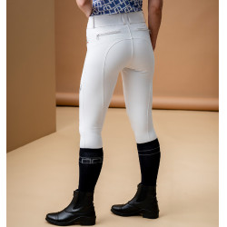 Calça Horseware AA Aria cintura média com assento completo Branco