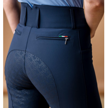 Calça Horseware AA Allora com assento completo Marinho Azul-marinho