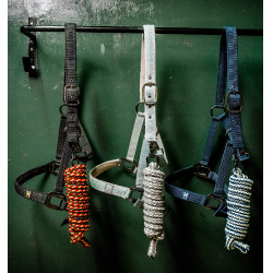 Cabresto e guia de equitação Horseware Newmarket