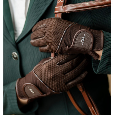 Luvas mesh Horseware Motion Lite Castanho
