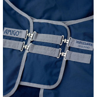 Extensão de peito Amigo Horseware Marinho / cinza titânio Azul-marinho