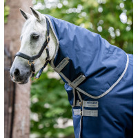 Capuz Horseware Amigo Ripstop 900D Turnout 150g Marinho / cinza titânio Azul-marinho
