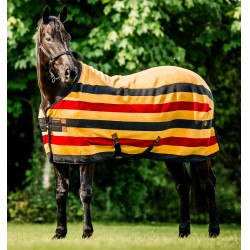 Manta polar Horseware Newmarket Fleece Cooler Ouro branco