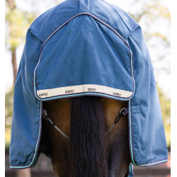 Capa Horseware Rhino Turnout 100g Marinho / cinza / aqua / cinza Azul-marinho