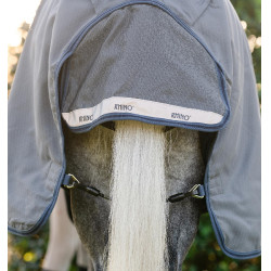 Capa Horseware Rhino Hexstop Plus Poney Turnout 100g Cinza / índigo / marinho Cinzento