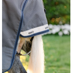 Capa Horseware Rhino Hexstop Plus Poney Turnout 0g Cinza / índigo / marinho Cinzento Capa Horseware Rhino Hexstop Plus Poney Turnout 0g Cinza / índigo / marinho Cinzento