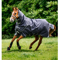 Capa Horseware Rambo Duo Ripstop Plus Turnout Bundle (100g + 100g + 200g) Marinho / tempestade / cinza prateado Azul-marinho