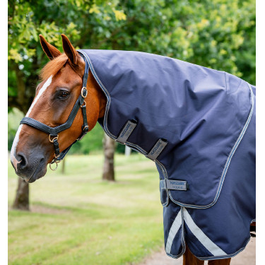 Capa Horseware Rambo Duo Ripstop Plus Turnout Bundle (100g + 100g + 200g) Marinho / tempestade / cinza prateado Azul-marinho