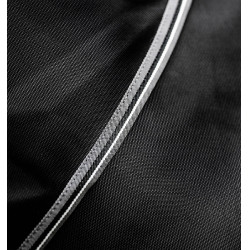 Capa Horseware Rambo 1680D Turnout 0g Preto / tempestade / cinza prateado