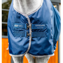 Capa Horseware Ionic Therapy Mesh Cooler Bleu imperial / argent /Marine Azul